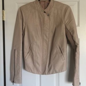 Free people pink shade moto jacket